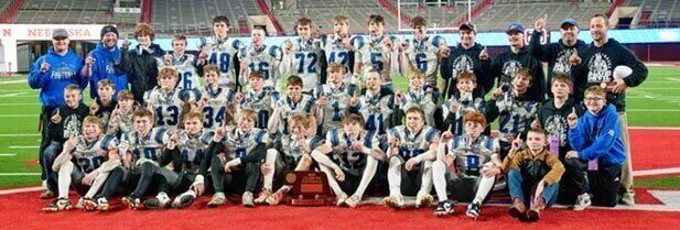 STATE FOOTBALL FINALS - Wynot vs O'Neill St. Mary's