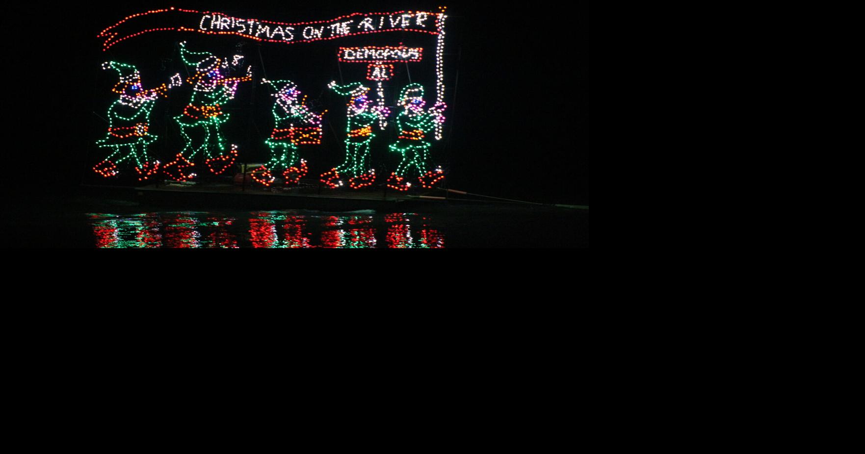 Christmas on the River in Demopolis draws good crowd despite rain