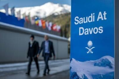 Saudis showcase charm offensive in Davos