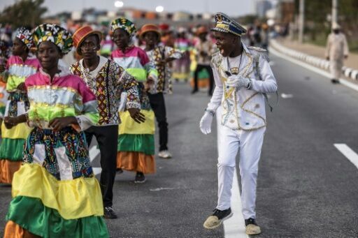 Colourful Angolan carnival celebrates half century independence