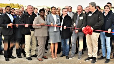 Sunbelt Forest Ventures holds ribbon cutting for high-tech sawmill