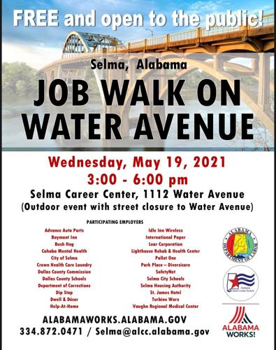 Job Walk on Water Avenue slated for May 19