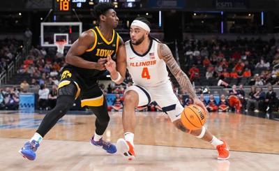 No. 24 Illinois lights up Iowa for 106 points in Big Ten tourney win