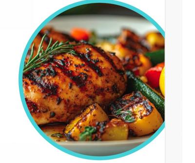 Live healthsmart veggies and chicken