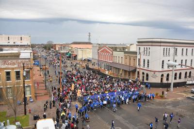 Roof crowd shot Jubilee