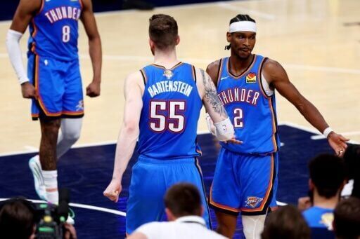 Thunder rally to beat Pacers, level NBA Finals at 2-2