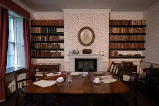 The parsonage has been preserved as a museum dedicted to the Brontes