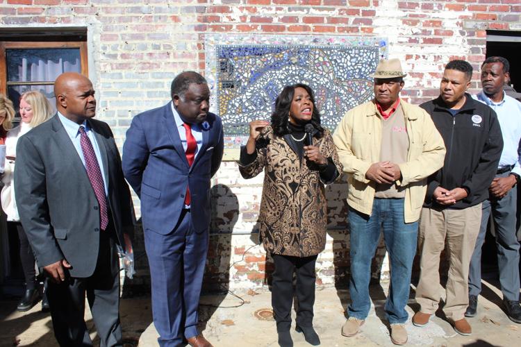Sewell with group.JPG