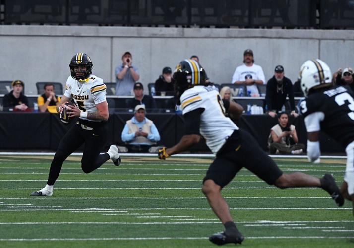 Missouri quarterback Matt Zollers (5) looks downfield to throw (copy) (copy) (copy)