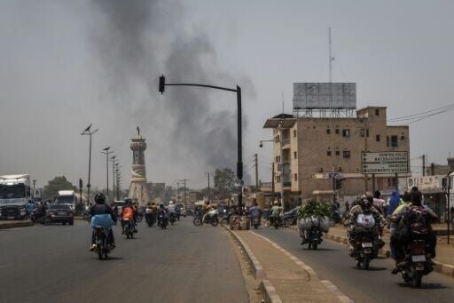 In the capital Bamako Sunday, troops had blocked access to military facilities using barriers and tyres on the roads