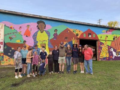 New mural painted in Orrville