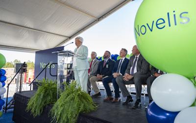 Novelis Groundbreaking