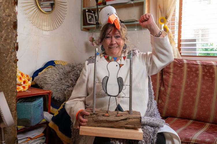 Champion seagull impersonator says birds get a bad press after squawking to victory