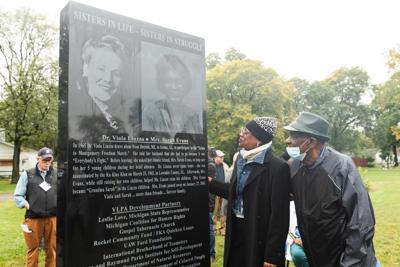 Detroit unveils monument for mother who died in Selma during 1965 Civil Rights Movement