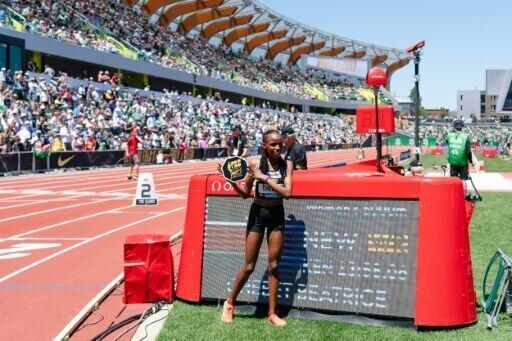 Kenyans Chebet, Kipyegon light up Eugene Diamond League with world records