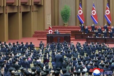 Kim Jong Un told the Supreme People's Assembly that North Korea would never give up nuclear weapons as analysts say Pyongyang is closely watching US operations against Iran