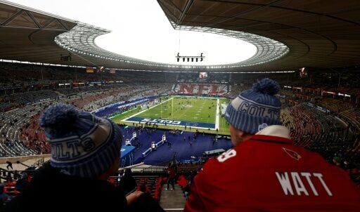 The Berlin Olympic Stadium hosted an NFL regular season game for the first time on Sunday.
