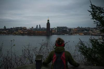 Stockhom has seen just half an hour of sunlight so far in December