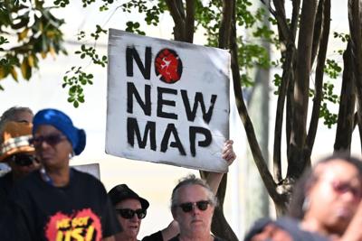Protesters in Montgomery