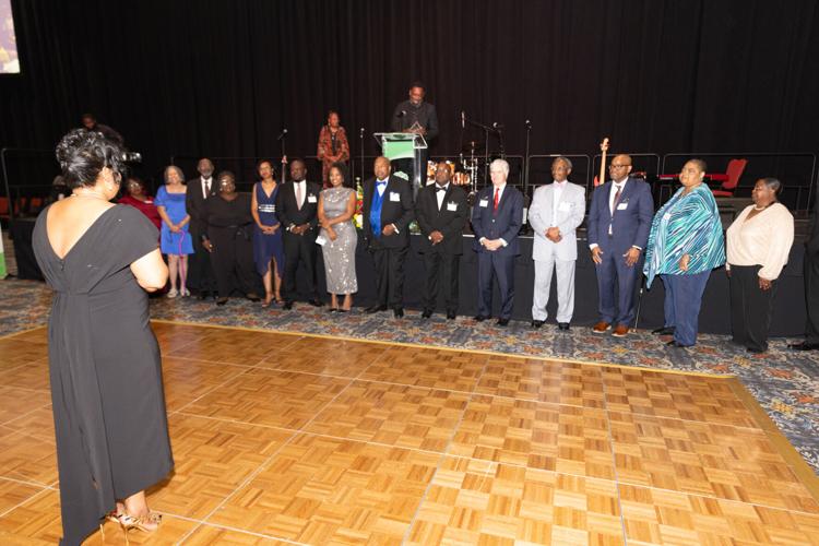 Felecia and past and present Board from behind.jpg