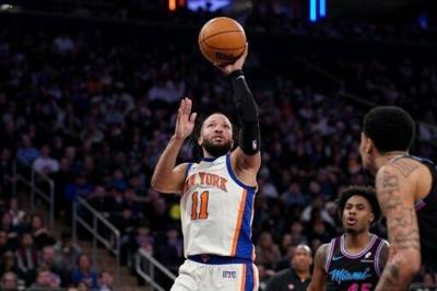 Jalen Brunson posted his highest-scoring performance ever at the New York Knicks' Madison Square Garden home