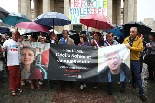 Freed in November after more than three years in an Iranian prison, Kohler and Paris still cannot leave the country