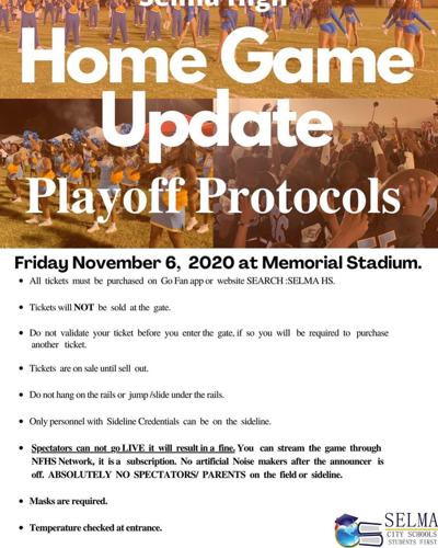 Rules implemented for Saints football home game tonight