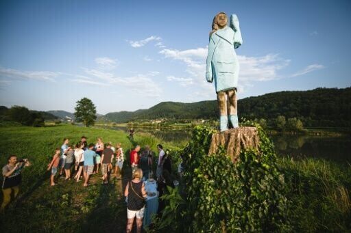 Slovenia probes disappearance of latest Melania Trump statue