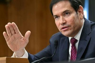 US Secretary of State Marco Rubio testifies to the Senate Foreign Relations Committee