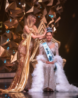 Breast cancer survivor crowned Miss World