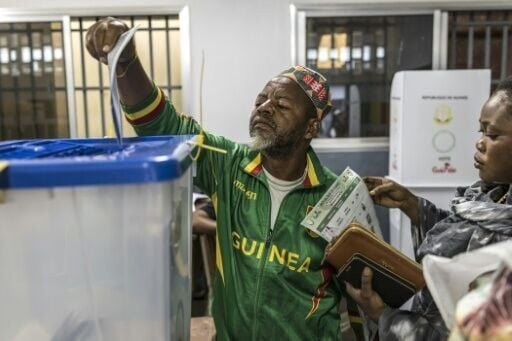 Guineans are voting for a president, capping a four-year transitional period following a coup