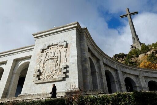 A mass in honour of Franco was held on Thursday at a mausoleum outside Madrid