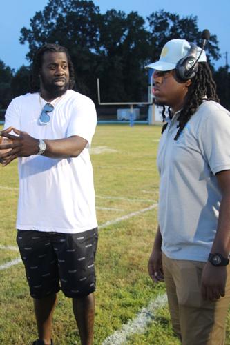Coaches talk at Selma game