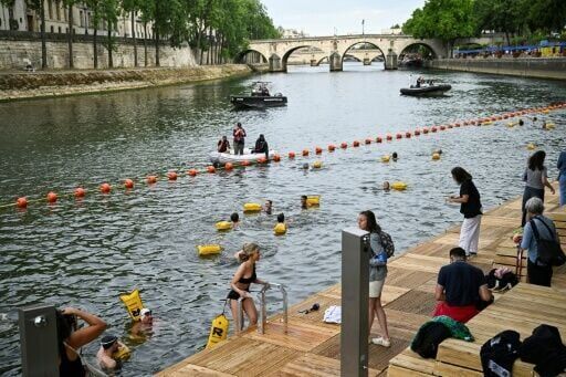 'Childhood dream': Seine reopens to Paris swimmers after century-long ban