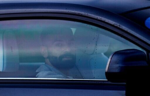 Mohamed Salah drove himself to training in Liverpool on Tuesday as his teammates prepared to take on Inter Milan in the Champions League