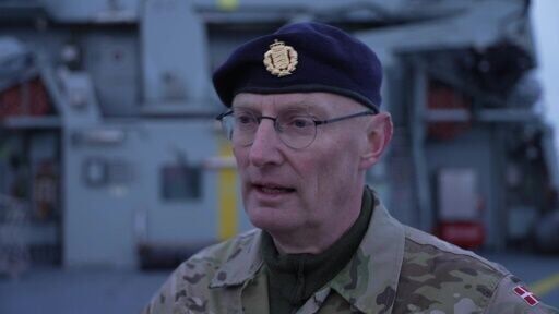 Major General Soren Andersen of Denmark's Joint Arctic Command said the US was invited to take part