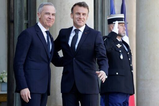 Carney says Canada 'too reliant on US' on UK, France trip