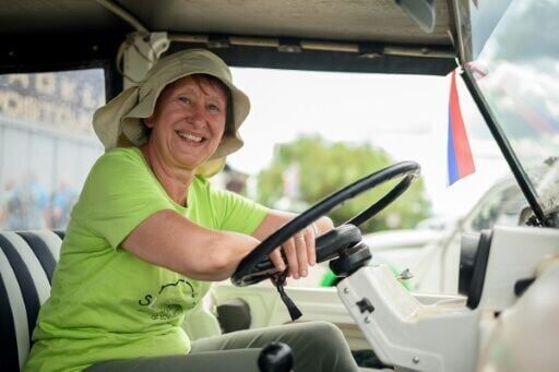 Citroen 2CV lovers gather in Slovenia to take the slow road