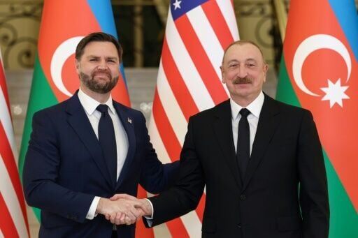 US Vice President JD Vance met Azerbaijan's President Ilham Aliyev after visiting Armenia