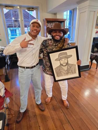 Charlie Longmire with Asher HaVon