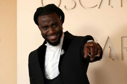 Star singer Shaboozey attends the 98th Annual Academy Awards at the Dolby Theatre in Hollywood, California on March 15, 2026