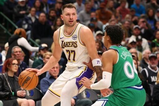 Luka Doncic returned to play against his former team the Dallas Mavericks with the Los Angeles Lakers