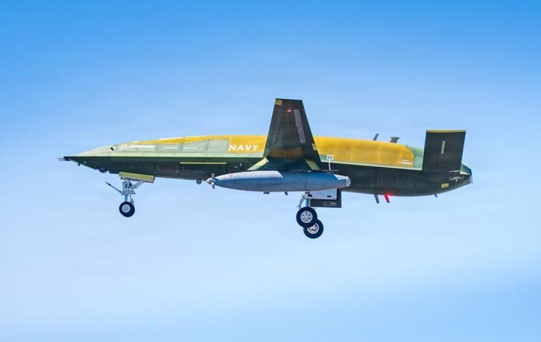 US show off first flight of robo-plane set to make attack missions deadlier