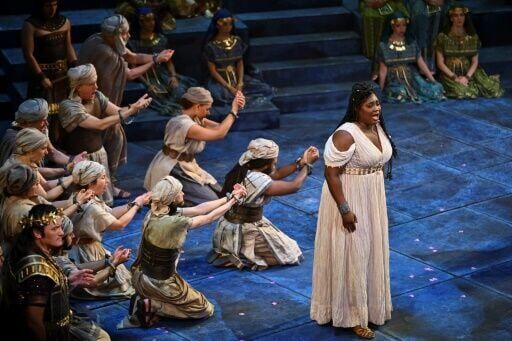 With new 'Aida' staging, Met tries out grandiose opera for the contemporary age