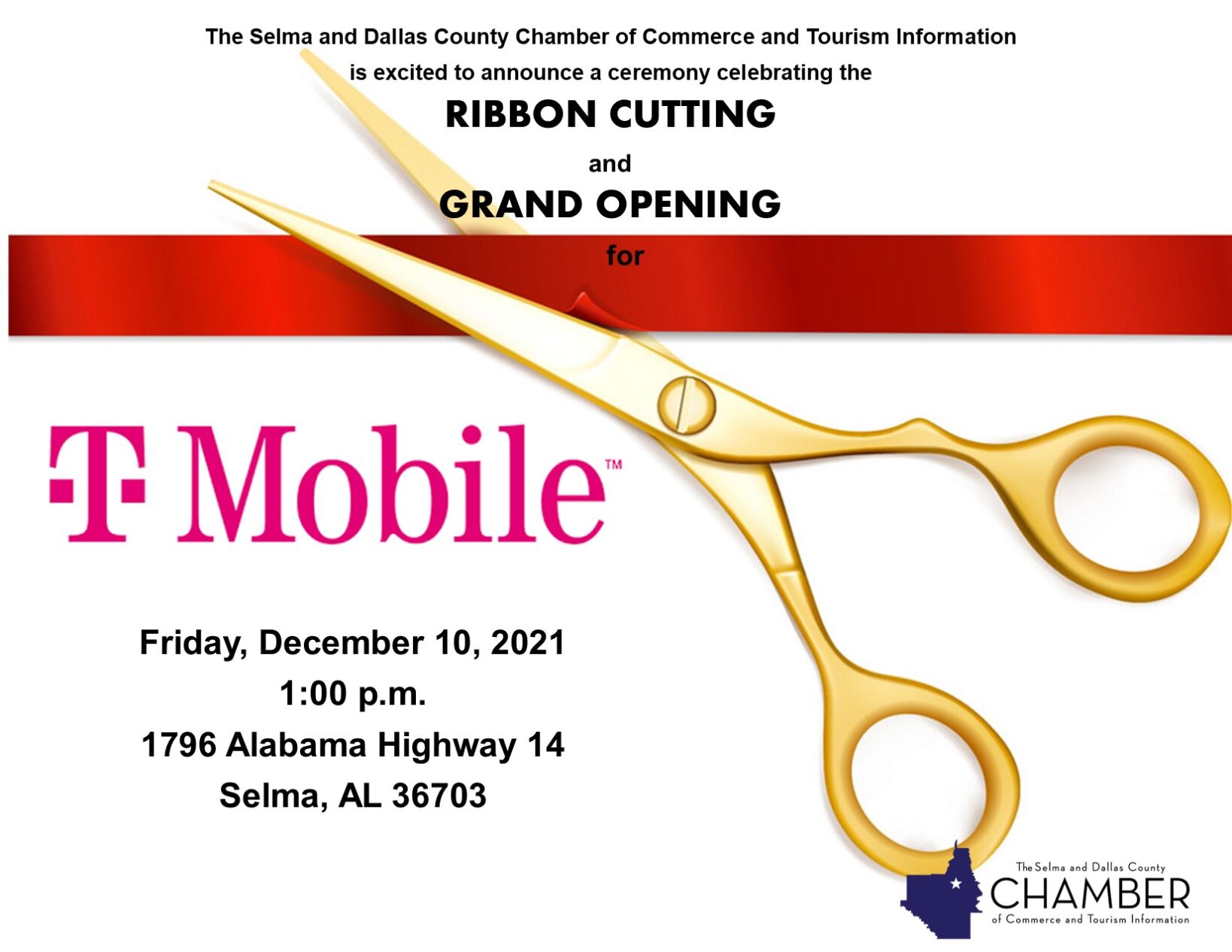 Grand opening, ribbon cutting to be held for T-Mobile location tomorrow