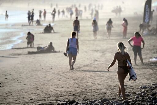 El Tunco beach has become the symbol of a tourism revival in El Salvador, which has shed its gangland image by dint of mass arrests of suspected gang members
