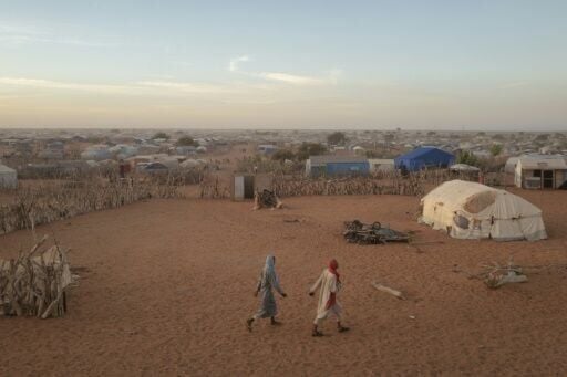 The M'berra refugee camp in southeastern Mauritania hosts 120,000 Malian refugees