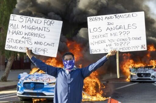 Trump deploys Marines as tensions rise over Los Angeles protests