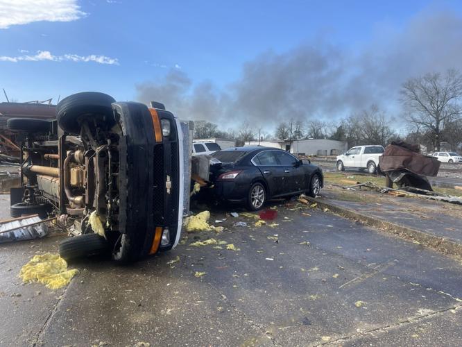 Selma continues digging through rubble from Thursday's tornado, photo gallery