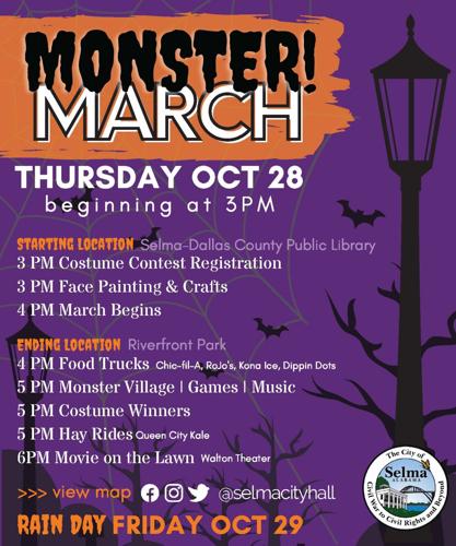 Selma's Monster March set for Thursday afternoon